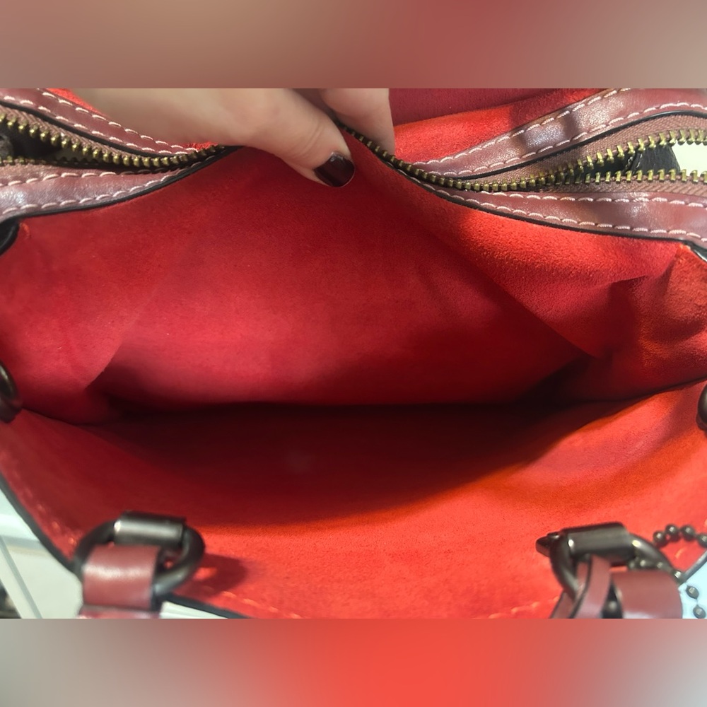 EUC COACH ROGUE 30 WITH PRAIRIE RIVETS OXBLOOD/RED - Picture 12 of 16